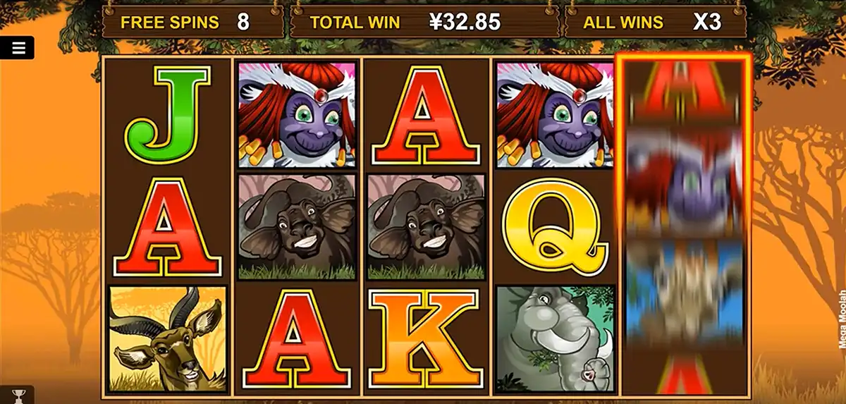 Bonus ohne Einzahlung im Mega Moolah-Slot