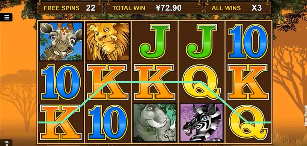 Mega Moolah Slot ohne Registrierung